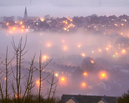 Foggy Morning, Halifax, Nova Scotia