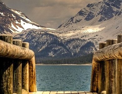 Bow Lake, Alberta, Canada